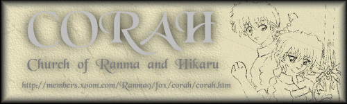Chruch Of Ranma And Hikaru. CORAH.